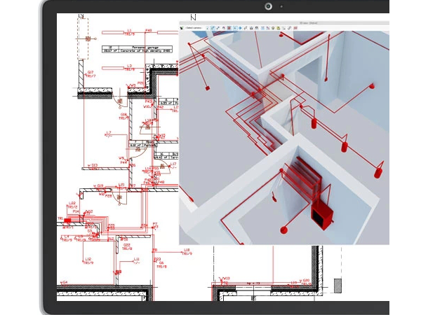 ArCADia內部低壓電氣系統(tǒng)設計建筑BIM軟件