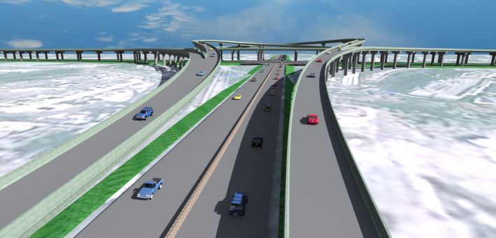 城市道路bim模型設(shè)計
