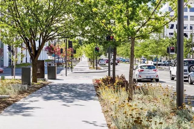 【道路建?！康缆肪G化帶設計