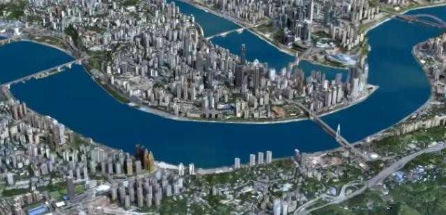 城市三維實景地圖模型，真正BIM全城模型
