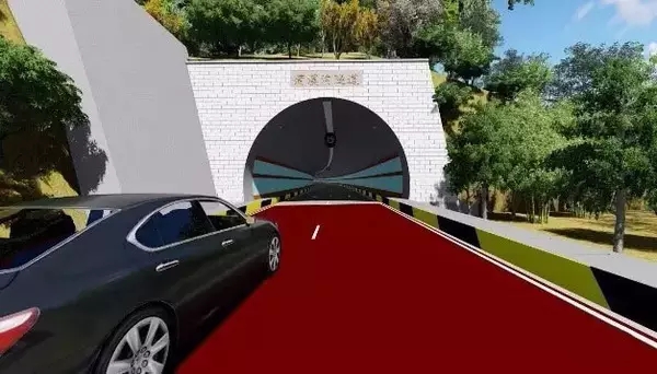 bim隧道效果圖