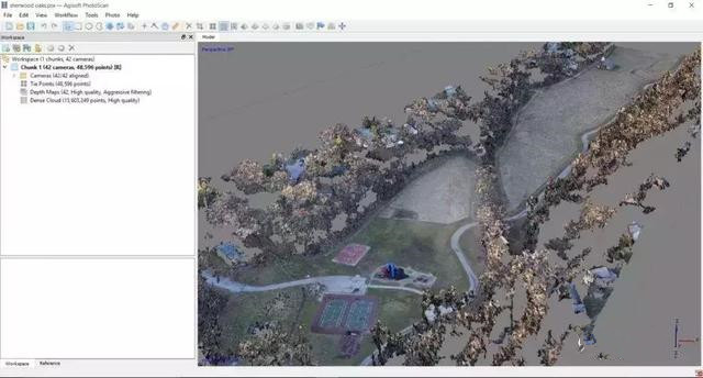 無(wú)人機(jī)航拍照片數(shù)據(jù)的處理和3D建模