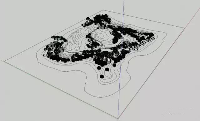 景觀設(shè)計怎么運用SU地形建模？