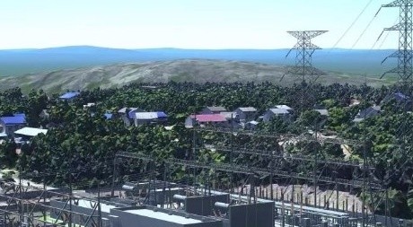 汩羅西 220 kV變電站項目三維技術應用