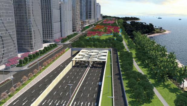 公路（深圳濱海大道交通改造工程）
