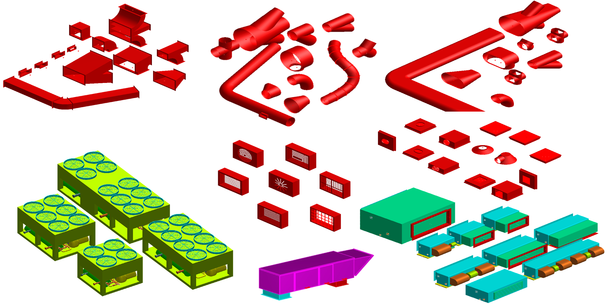 暖通空調(diào)專業(yè)構(gòu)件