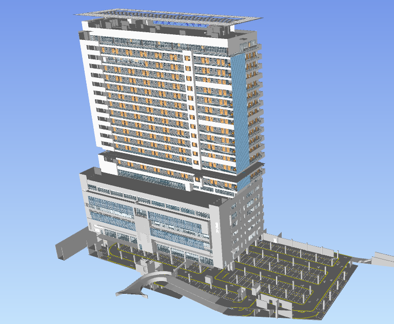 醫(yī)院項目BIM案例模型