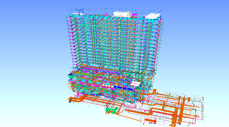 醫(yī)院項目BIM案例模型