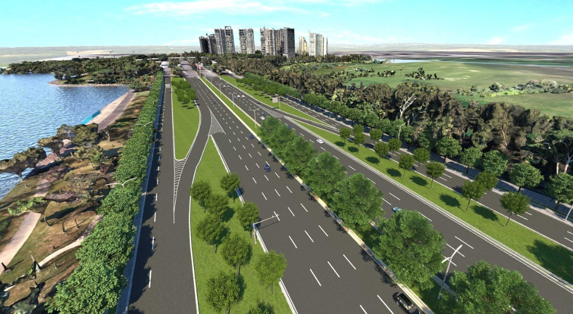 城市道路平面與三維設(shè)計(jì)