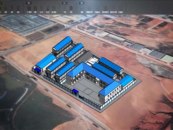 艾三維臨建布置軟件 | BIM施工現(xiàn)場(chǎng)布置