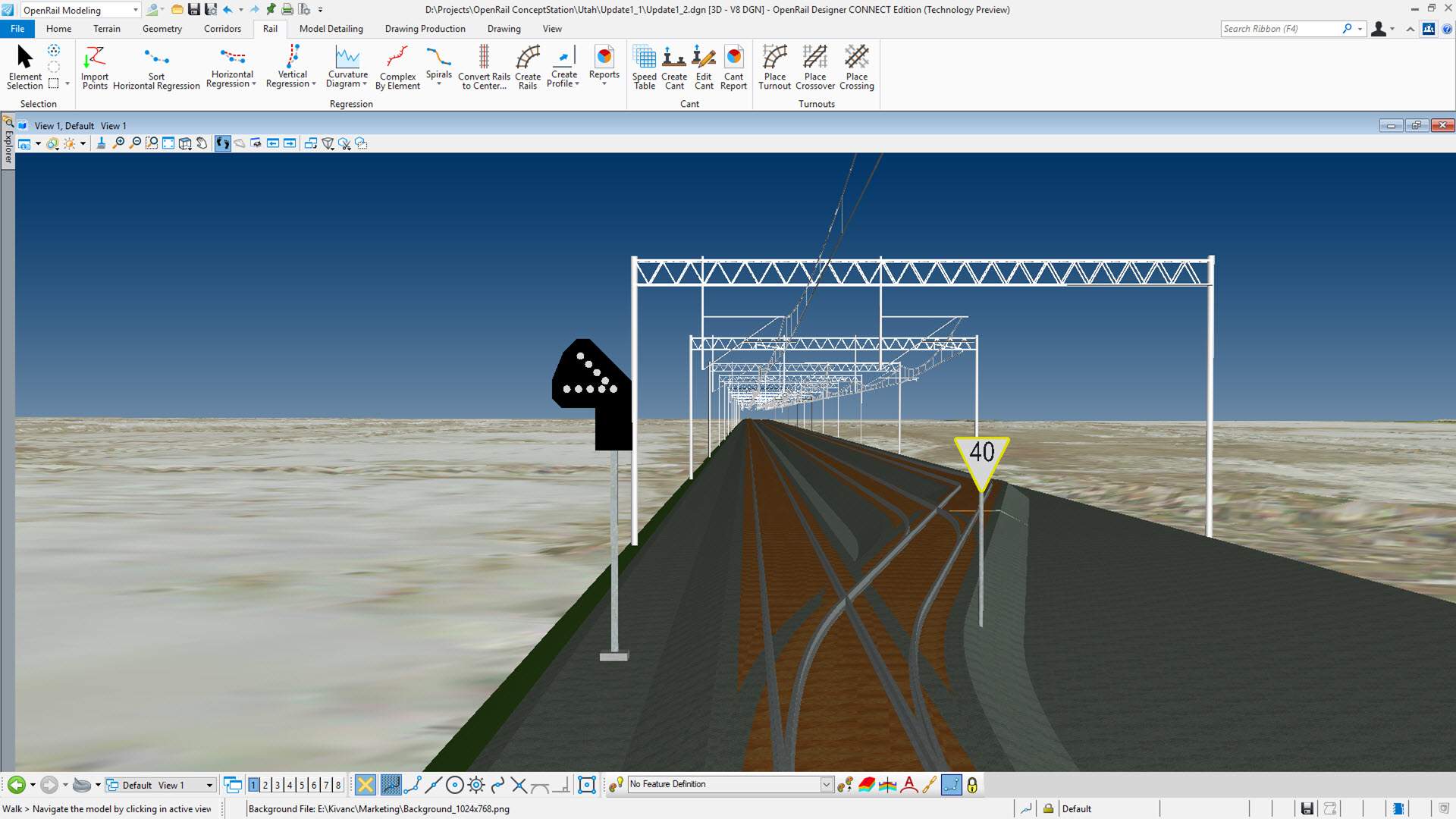 OpenRail Designer-設計和分析廊道、信號、排水系統(tǒng)、幾何圖形、站場、站點和側(cè)線