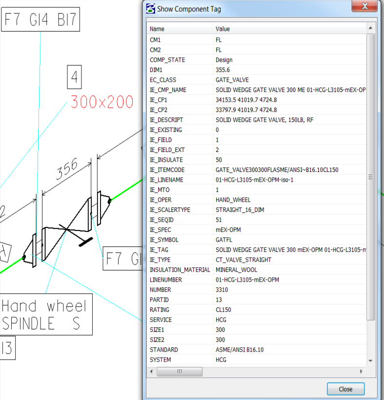 OpenPlant Isometrics Manager智能軸測(cè)圖提供數(shù)據(jù)
